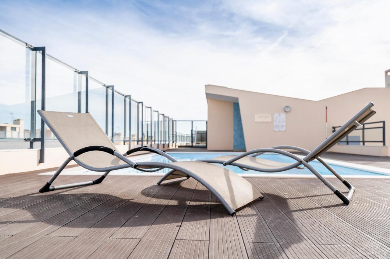 Oceanfront: Luxury Spectacular Sea Views And Pool Apartment Olhao Luaran gambar