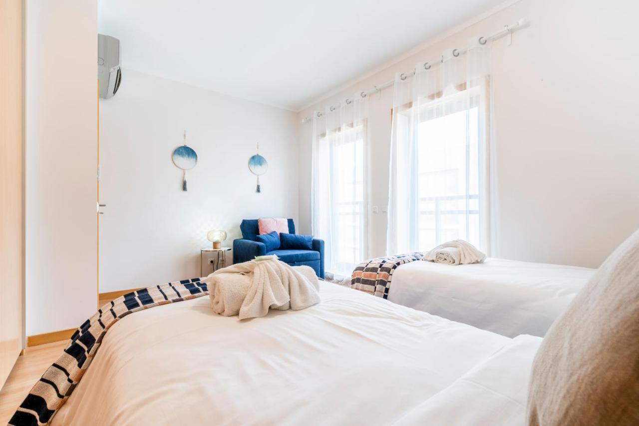 Oceanfront: Luxury Spectacular Sea Views And Pool Apartment Olhao Luaran gambar