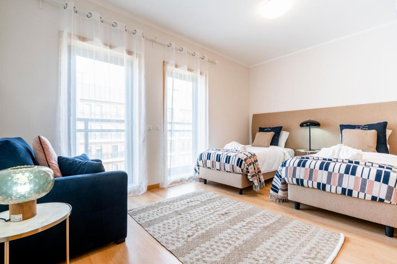 Oceanfront: Luxury Spectacular Sea Views And Pool Apartment Olhao Luaran gambar